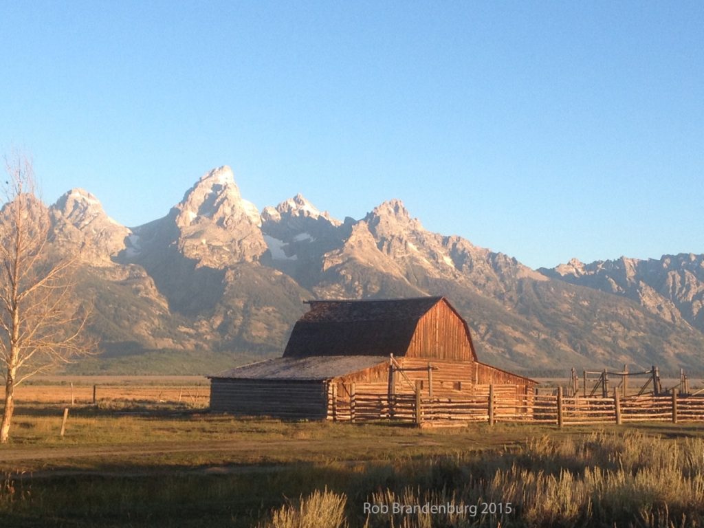 Moulton Barn, Jackson Wyoming, copyright Robin Brandenburg